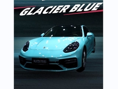 টিপিইউ-উচ্চ চকচকে স্ফটিক হিমবাহ নীল