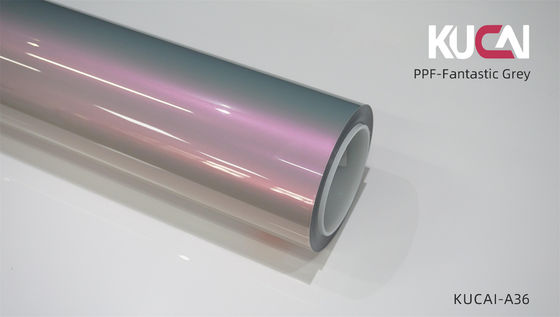 টিপিইউ পিপিএফ গাড়ির পেইন্ট সুরক্ষা ফিল্ম ফ্যান্টাস্টিক গ্রে রঙ